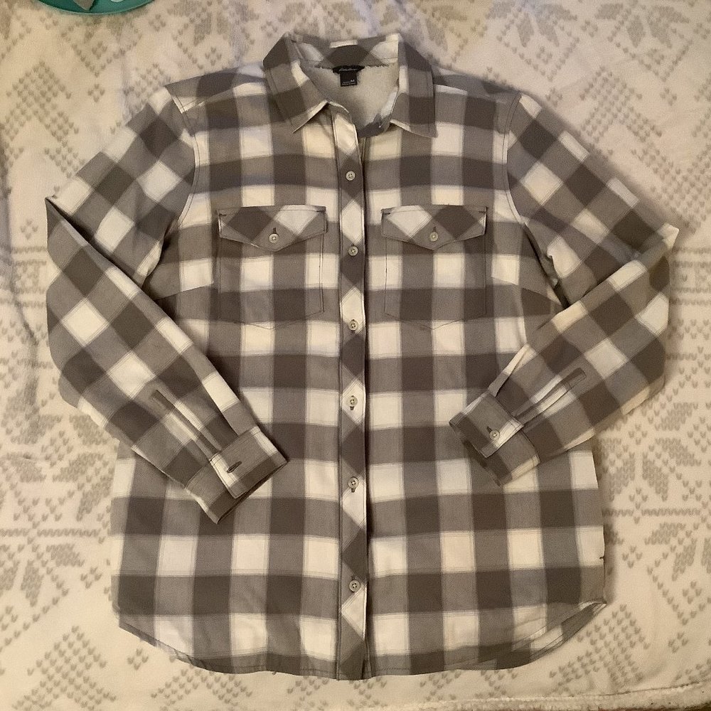 Eddie Bauer Sherpa Lined Shacket